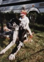 Orlando von der Ofnethöhle, August 1999