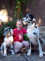 Xolani vom Wiesengrund und Black Beauty's Kathaleen, September 2005