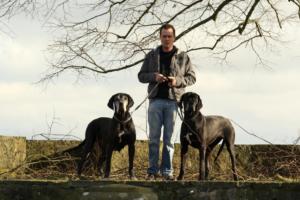 Chayenne vom Goldbergsee und Embaja Marushi vom Goldbergsee, Februar 2014